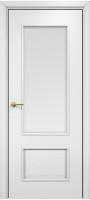 Дверь Марсель ПО (Эмаль белая по ясеню/Сатинат белый)
