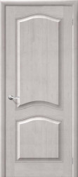 Межкомнатная дверь из массива сосны М7 ПГ (Белый воск)