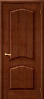 Дверь из массива сосны М7 ПГ (Темный лак)