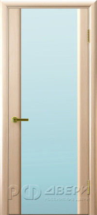Межкомнатная дверь Синай 3 Остекленная (Матовое стекло/Беленый Дуб)