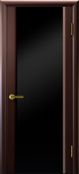 Межкомнатная дверь Синай 3 ПО (Черный/Венге)
