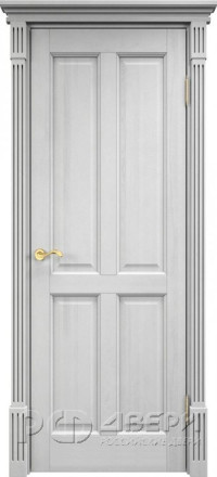Межкомнатная дверь 15 Ш ПГ (Белый воск)