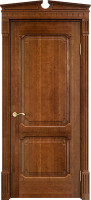 Дверь из массива ольхи ОЛ 7_2 ПГ (Коньяк)