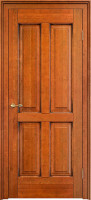 Дверь из массива ольхи ОЛ 15 ПГ (Медовый/Патина орех)