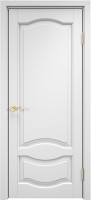 Дверь из массива ольхи ОЛ 33 ПГ (Белая эмаль)