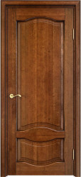 Межкомнатная дверь ОЛ 33 ПГ (Коньяк патина)