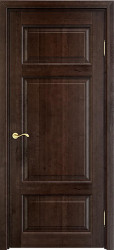 Межкомнатная дверь из массива ольхи ОЛ 55 ПГ (Орех 15%)