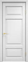Дверь из массива ольхи ОЛ 55 ПГ (Белая эмаль)