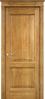 Дверь из массива дубаД6-2 ПГ (Орех 5%)
