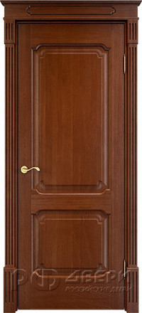 Межкомнатная дверь Д7-2 ПГ (Коньяк)