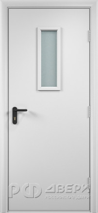 Межкомнатная дверь ДПО (Белый)