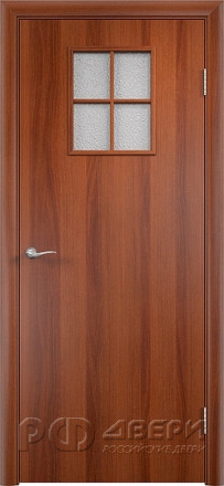 Межкомнатная дверь ДО 34 с четвертью (Итальянский Орех)
