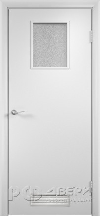 Межкомнатная дверь ДО 31 с решеткой (Белый)