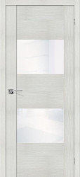 Межкомнатная дверь VG2 WW (Bianco Veralinga/White Waltz)