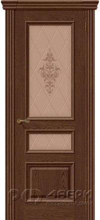 Межкомнатная шпонированная дверь Вена ПО (Виски)