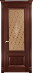 Межкомнатная дверь Фараон-1 ПО (Красное Дерево)