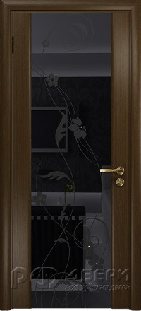 Межкомнатная дверь Триумф-3 ПО (Венге/Вьюнок)