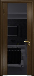 Межкомнатная дверь Триумф-3 ПО (Венге/Черное)