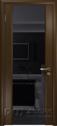 Межкомнатная дверь Триумф-3 ПО (Венге/Черное)