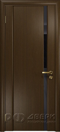 Межкомнатная дверь Триумф-1 ПО (Венге/Черное)