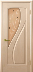 Межкомнатная дверь Мария Остекленная (Беленый Дуб)