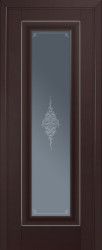 Межкомнатная дверь 24U (Темно-коричневый)