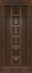 Межкомнатная дверь из массива сосны М11 ПГ (Темный лак)