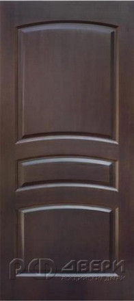 Межкомнатная дверь из массива сосны М16 ПГ (Темный лак)