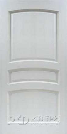Межкомнатная дверь из массива сосны М16 ПГ (Белый лоск)