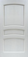 Дверь из массива сосны М16 ПГ (Белый лоск) Мини фото #0