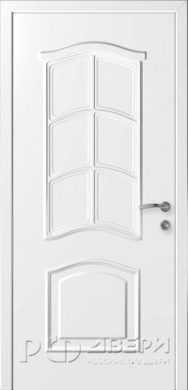 Межкомнатная дверь Лилия ДГ (Белая)