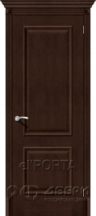 Межкомнатная дверь из экошпона Классико - 12 ПГ (Antique Oak)