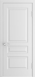 Межкомнатная дверь L-2 ДГ (Белая Эмаль)