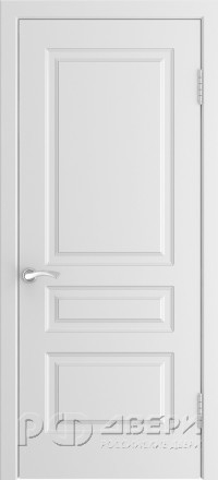 Межкомнатная дверь L-2 ДГ (Белая Эмаль)