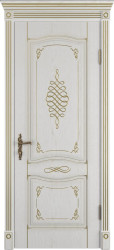 Межкомнатная дверь Vesta ПГ (Bianco Classic PG)
