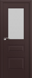 Межкомнатная дверь 67U (Темно-коричневый)