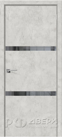 Межкомнатная дверь Порта 55 4AF ПО (Grey Art/Mirox Grey)