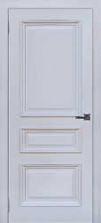 Межкомнатная дверь Неаполь 2 ПГ (Серый шелк Ral 7047)