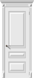Межкомнатная дверь Багет 3 ПГ (Белый)