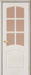 Межкомнатная дверь Наполеон ПО (Белый)
