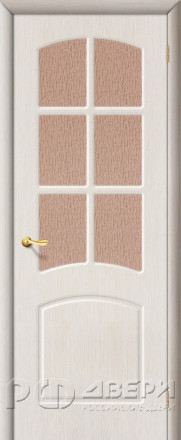 Межкомнатная дверь Наполеон ПО (Белый)