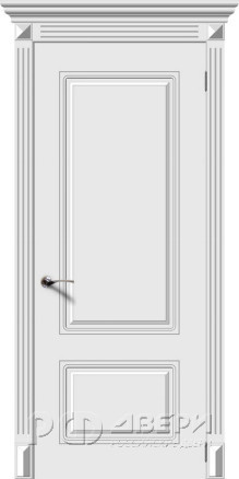Межкомнатная дверь Ноктюрн ПГ (Белая Эмаль)