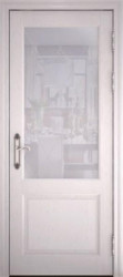 Межкомнатная дверь из экошпона Versailles ПО (Ясень Перламутр/Мателюкс)