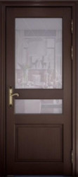Межкомнатная дверь из экошпона Versailles 01 ПО (Дуб Французский/Мателюкс)