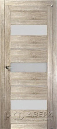 Межкомнатная дверь Eco-Light 2126 ПО (Серый Велюр/Светлое Сатинато)