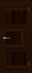 Межкомнатная дверь из экошпона Light 08 ПГ (Шоко Велюр)