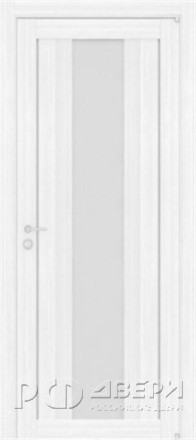 Межкомнатная дверь из экошпона Light 10 ПО (Капучино Велюр/Мателюкс Белое)