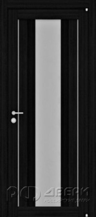 Межкомнатная дверь из экошпона Light 10 ПО (Шоко Велюр/Мателюкс Белое)