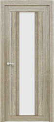 Межкомнатная дверь из экошпона Light 10 ПО (Серый Велюр/Мателюкс Белое)