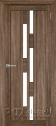 Межкомнатная дверь из экошпона Light 11 ПО (Серый Велюр/Мателюкс Белое)